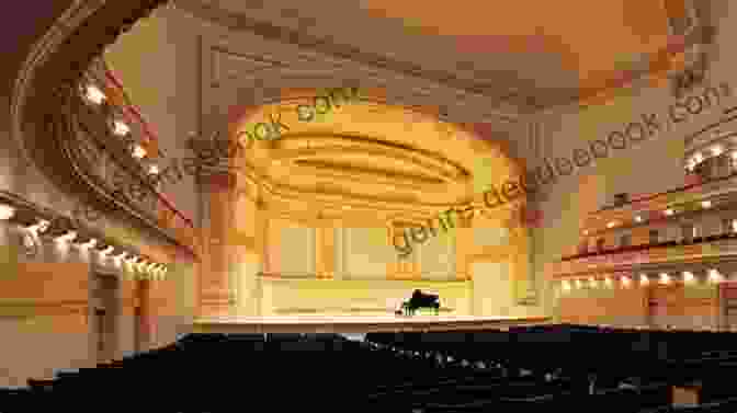 A Grand Piano In A Concert Hall, Surrounded By An Orchestra. The Pianist Is Wearing A Tuxedo And The Conductor Is Leading The Orchestra. The Image Is Vibrant And Captures The Energy And Excitement Of A Live Performance. Mozart S Piano Concertos John Irving