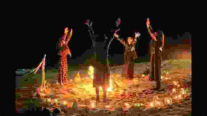 A Group Of Witches Performing A Sabbat Ritual In A Moonlit Forest To Witchery: A Magical Guide For Witches That Craft