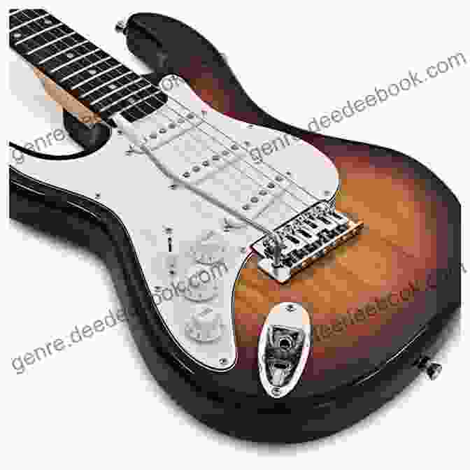 A Photograph Of A Left Handed Guitar With The Strings Highlighted Big Left Handed Guitar Chord (6 Strings)