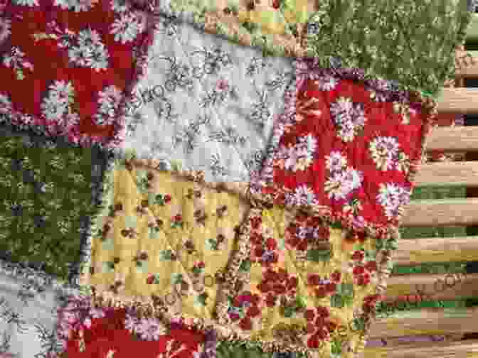 A Rustic Rag Quilt With Soft, Frayed Edges And A Patchwork Of Warm Toned Fabrics Fat Quarter One Piece Projects: 25 Projects To Make From Short Lengths Of Fabric