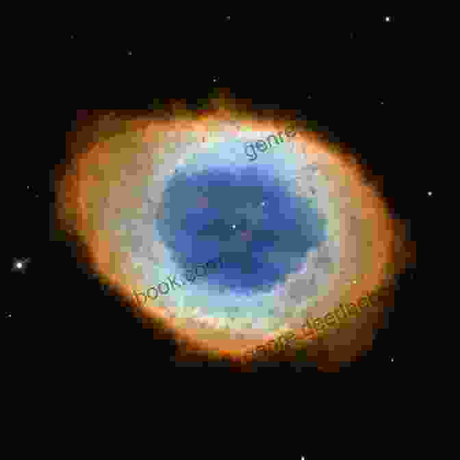 Cosmic Circle: A Dazzling Nebulae, Its Glowing Gases Forming A Perfect Celestial Circle. Galactic Geometry: Two Dimensional Figures (Got Math )