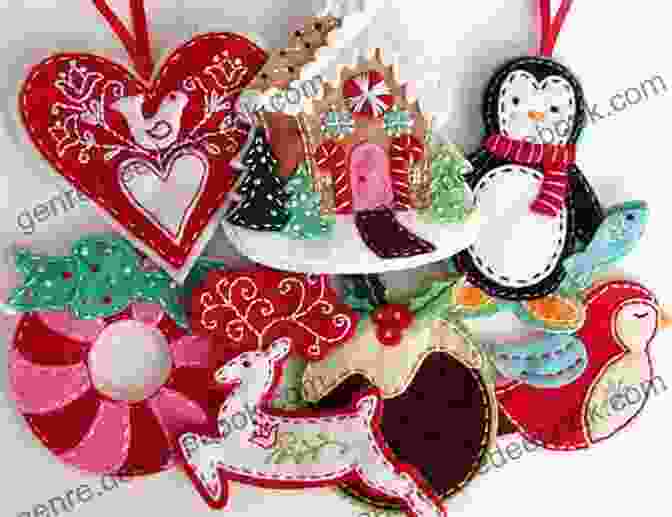 Felt Ornaments Felt Decorations: 15 Eye Popping Projects To Create