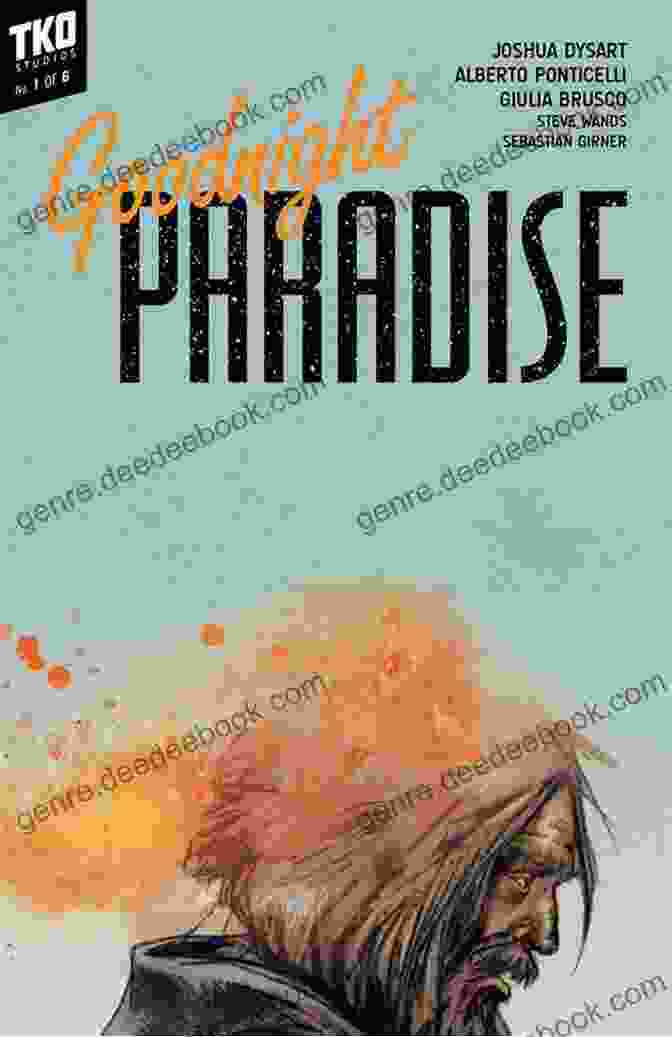 Goodnight Paradise Graphic Novel Cover, Featuring A Man And A Woman Sitting On A Bed In A Dark Room, With A Gun Lying On The Nightstand Goodnight Paradise Joshua Dysart