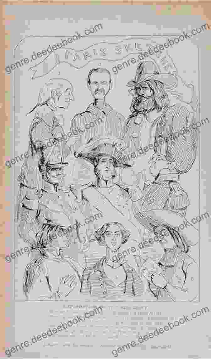 Mr Titmarsh At The Opera, A Satirical Drawing From The Paris Sketch Book Depicting Thackeray's Alter Ego Observing The Social Scene At The Paris Opera The Paris Sketch Of Mr M A Titmarsh