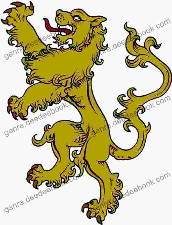 The Golden Lion On The Coat Of Arms Of Barcelona The Golden Lion (Catalan Chronicles 3)