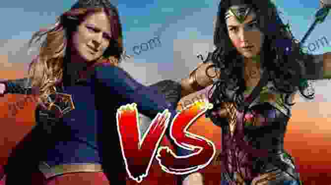 Wonder Woman And Supergirl In An Intense Battle Fierce Competition (DC Super Hero Girls)