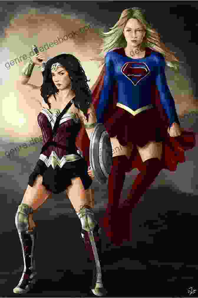 Wonder Woman And Supergirl Working Together Fierce Competition (DC Super Hero Girls)