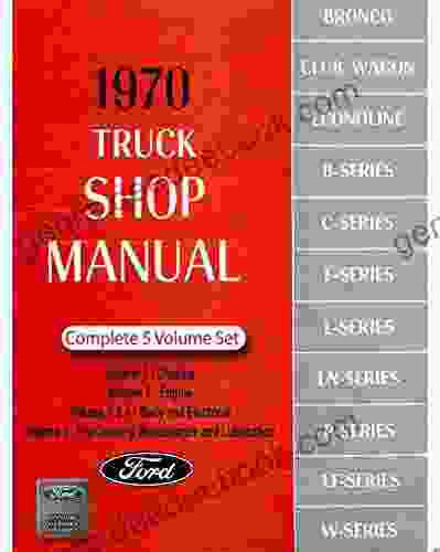 1970 Ford Truck Shop Manual Hubert Klimko