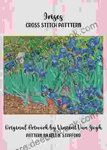 Irises Cross Stitch Pattern: Original Artwork by Vincent Van Gogh