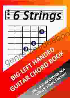 Big Left Handed Guitar Chord (6 Strings)